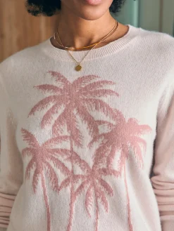 Palm Coast Cashmere Crew -*Faherty Brand