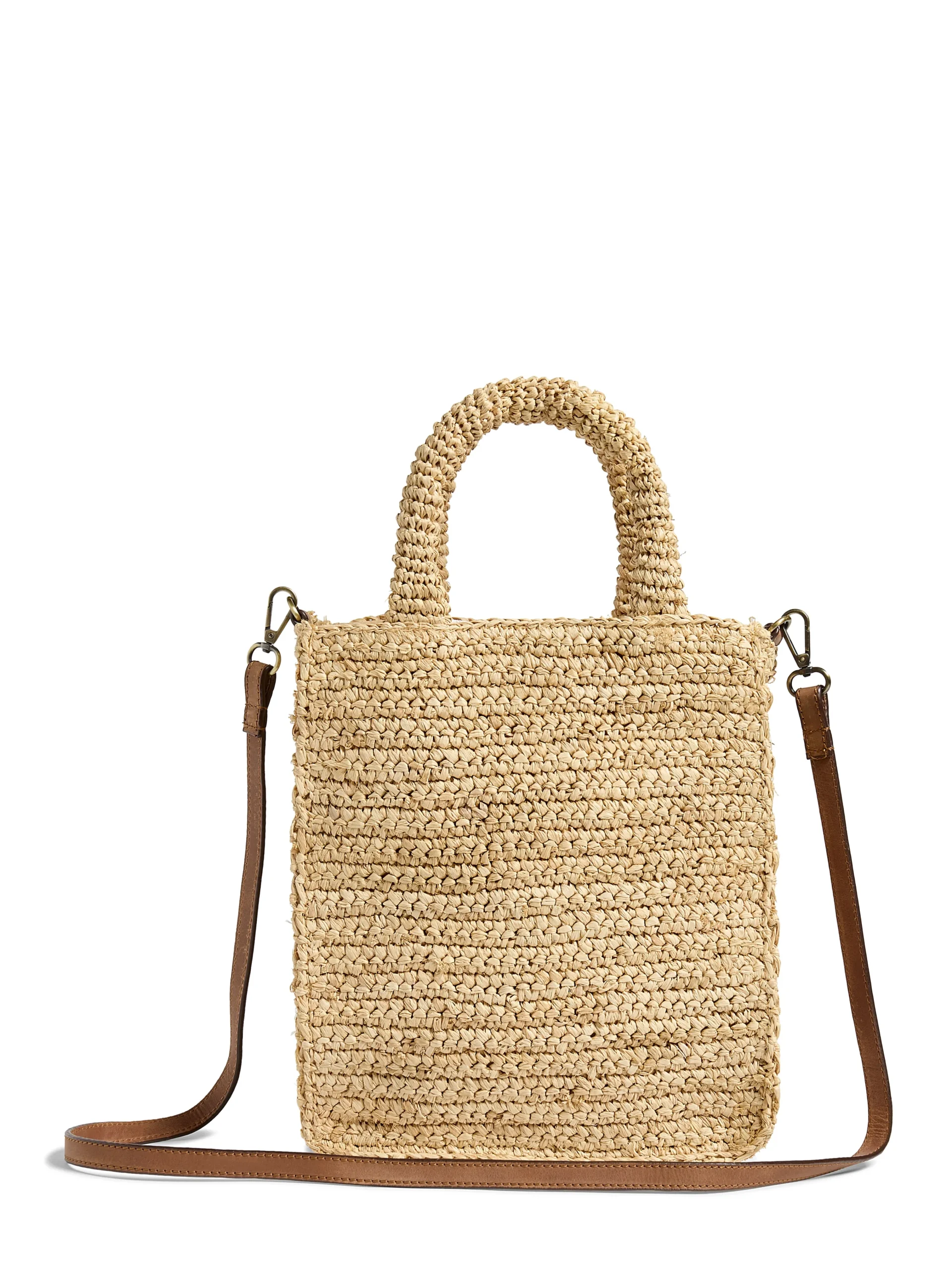 Raffia Cross Body Bag -*Faherty Brand Clearance