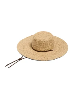 Raffia Lifeguard Hat -*Faherty Brand Discount