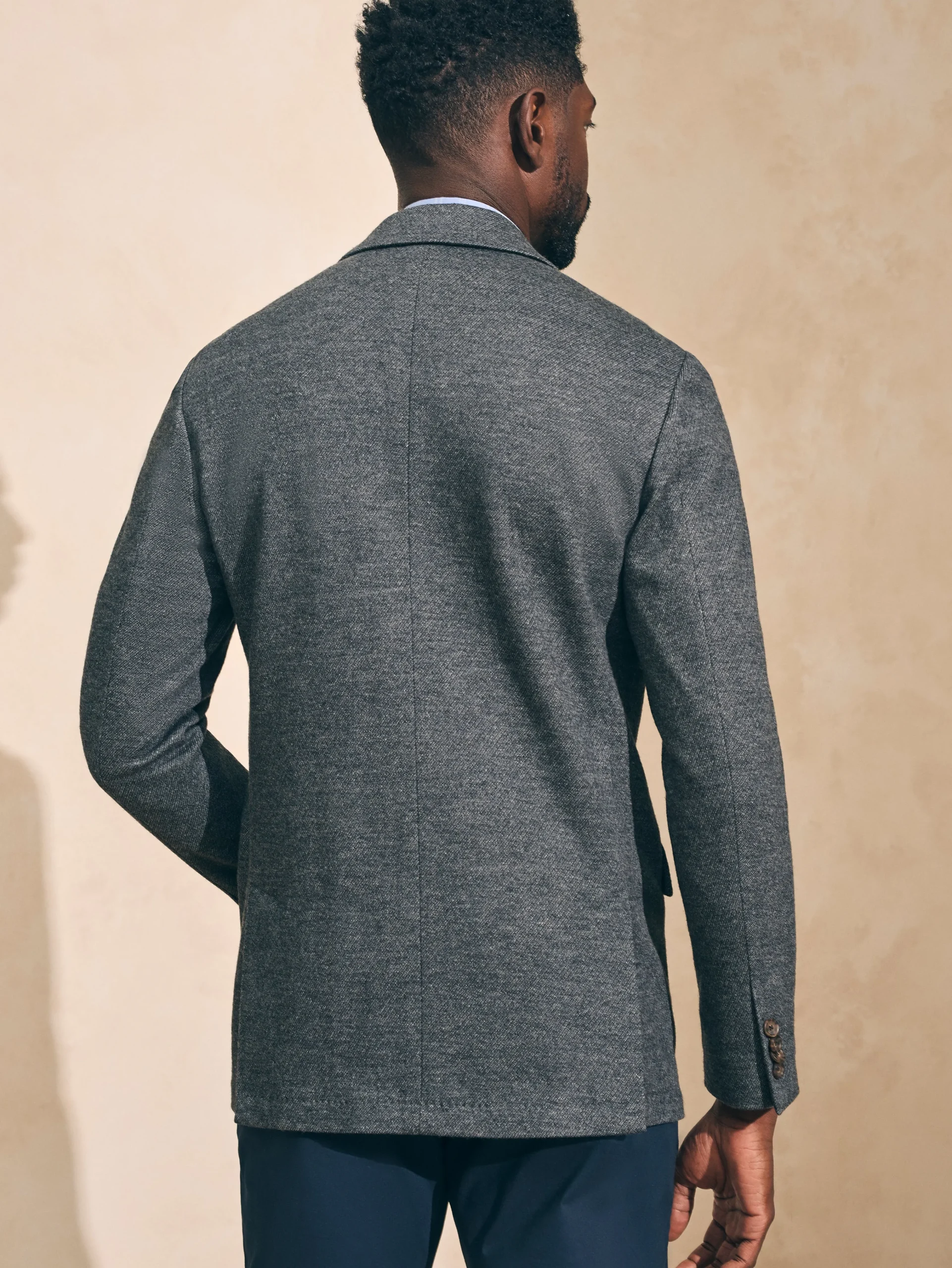 Reserve Twill Knit Blazer -*Faherty Brand New