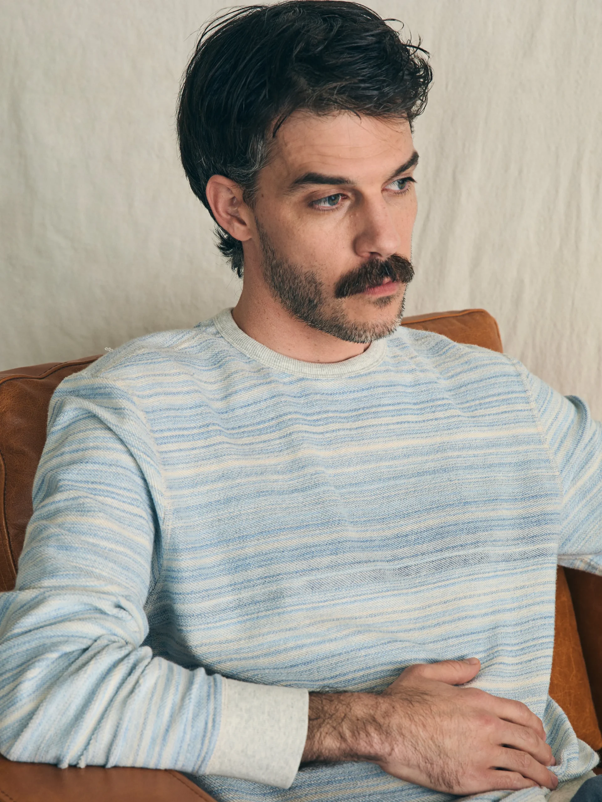 Reversible French Terry Crew -*Faherty Brand Best