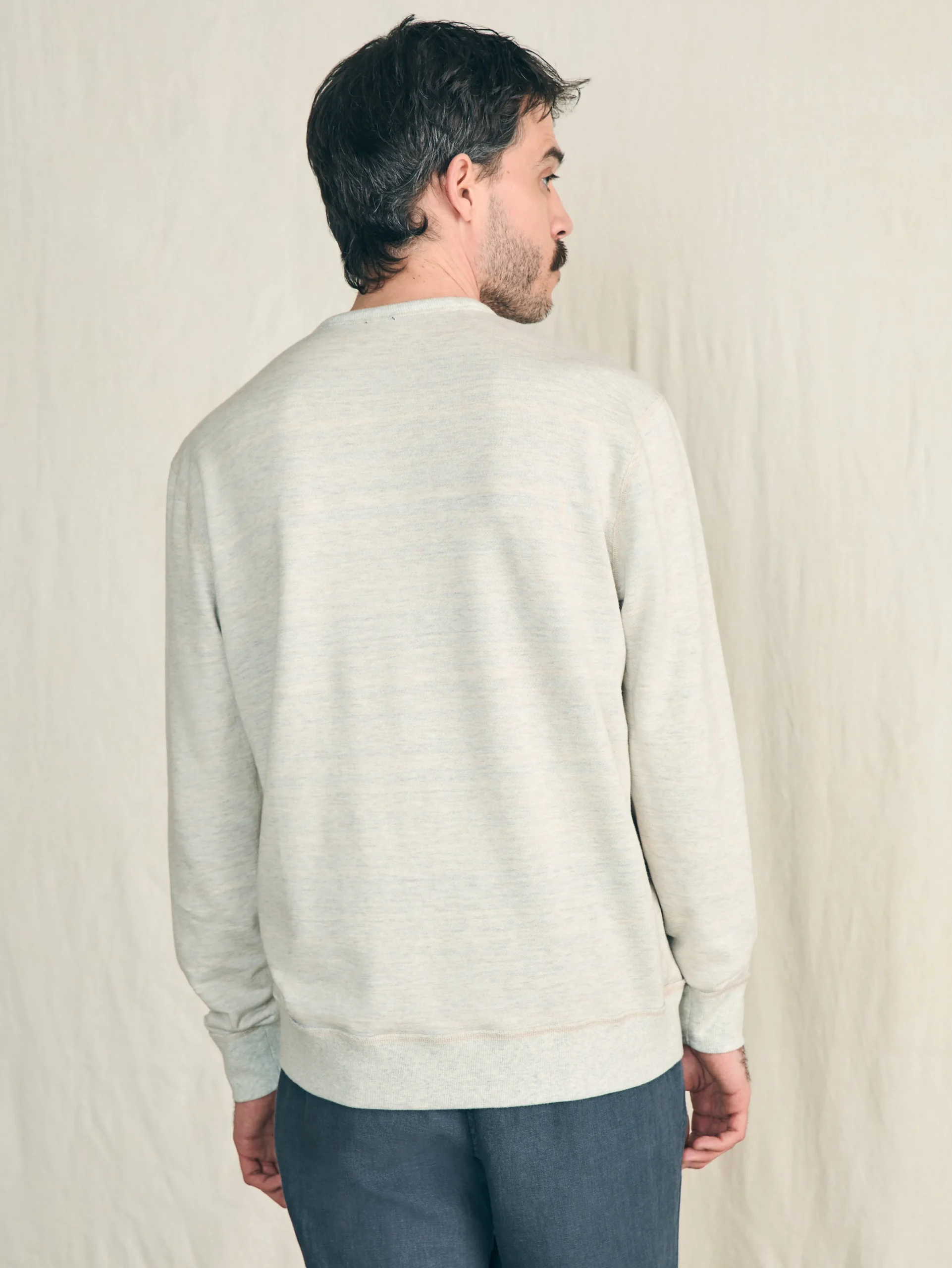 Reversible French Terry Crew -*Faherty Brand Best