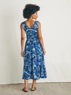 Sandbar Maxi Dress -*Faherty Brand New