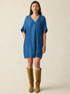 Sanibel Basketweave Dress -*Faherty Brand New