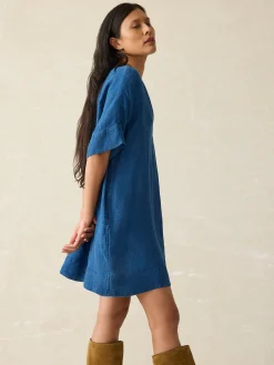 Sanibel Basketweave Dress -*Faherty Brand New