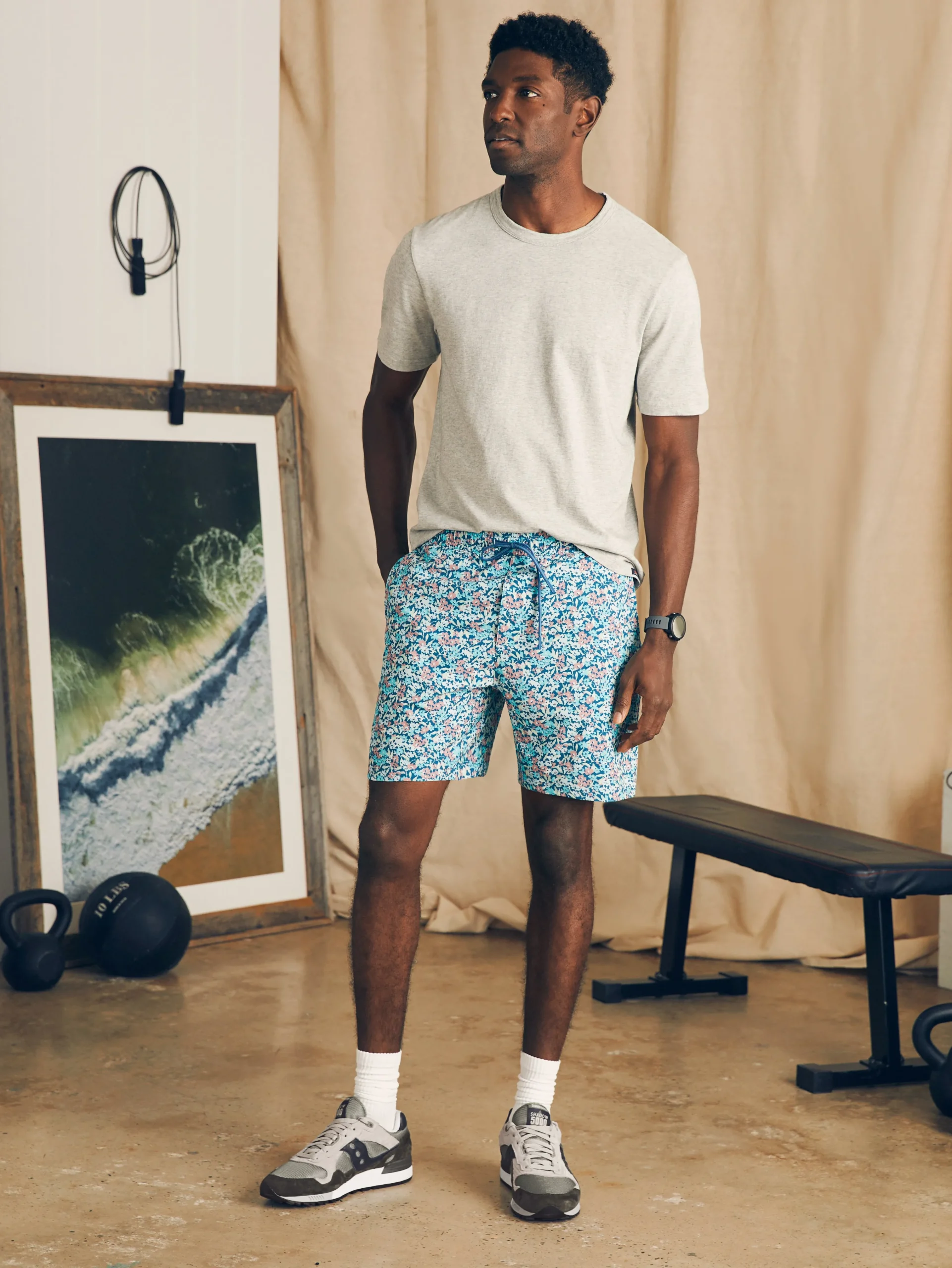 Shorelite Active Swim Short (7" Inseam) -*Faherty Brand Outlet