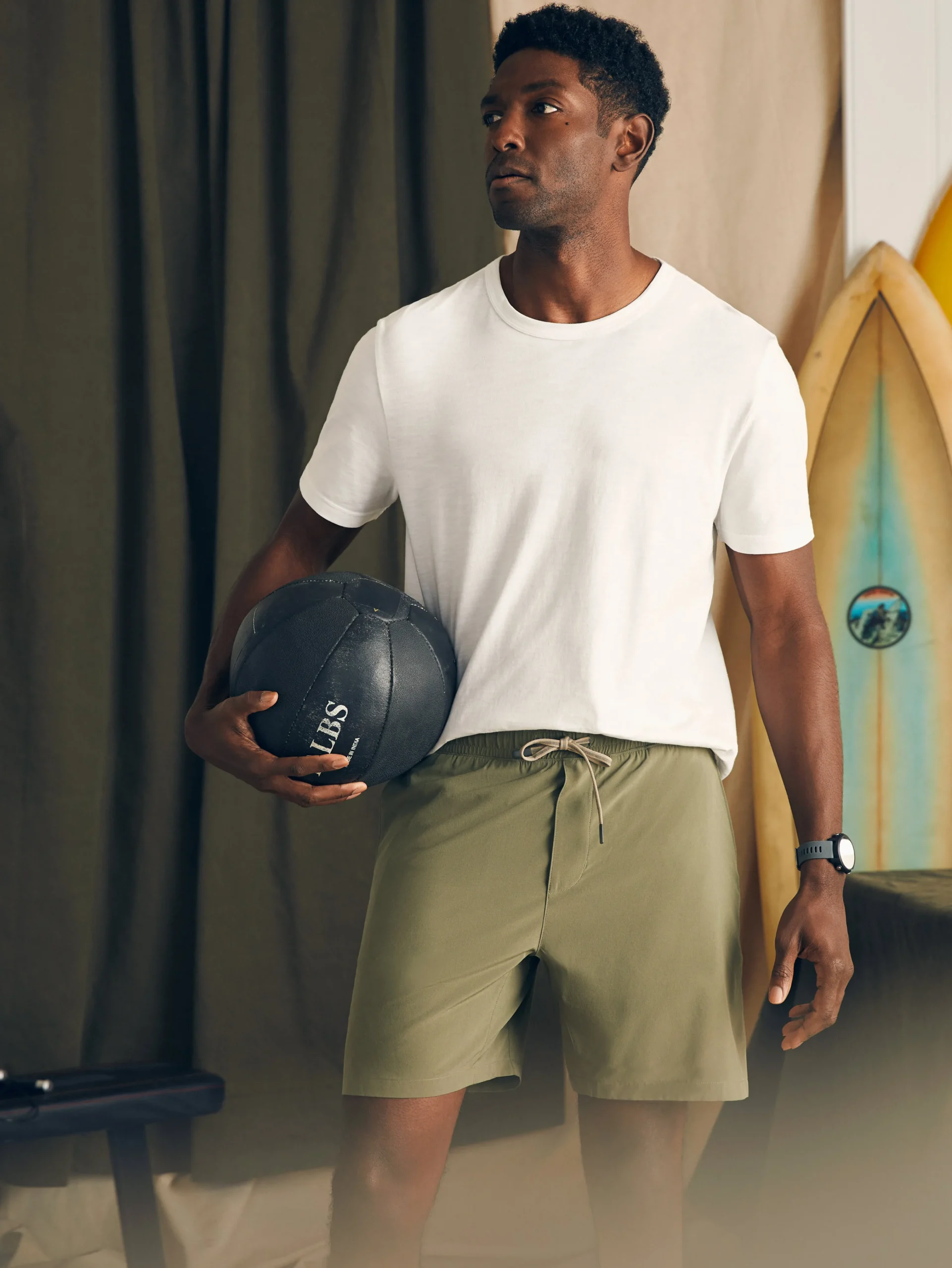 Shorelite Active Swim Short (7" Inseam) -*Faherty Brand New