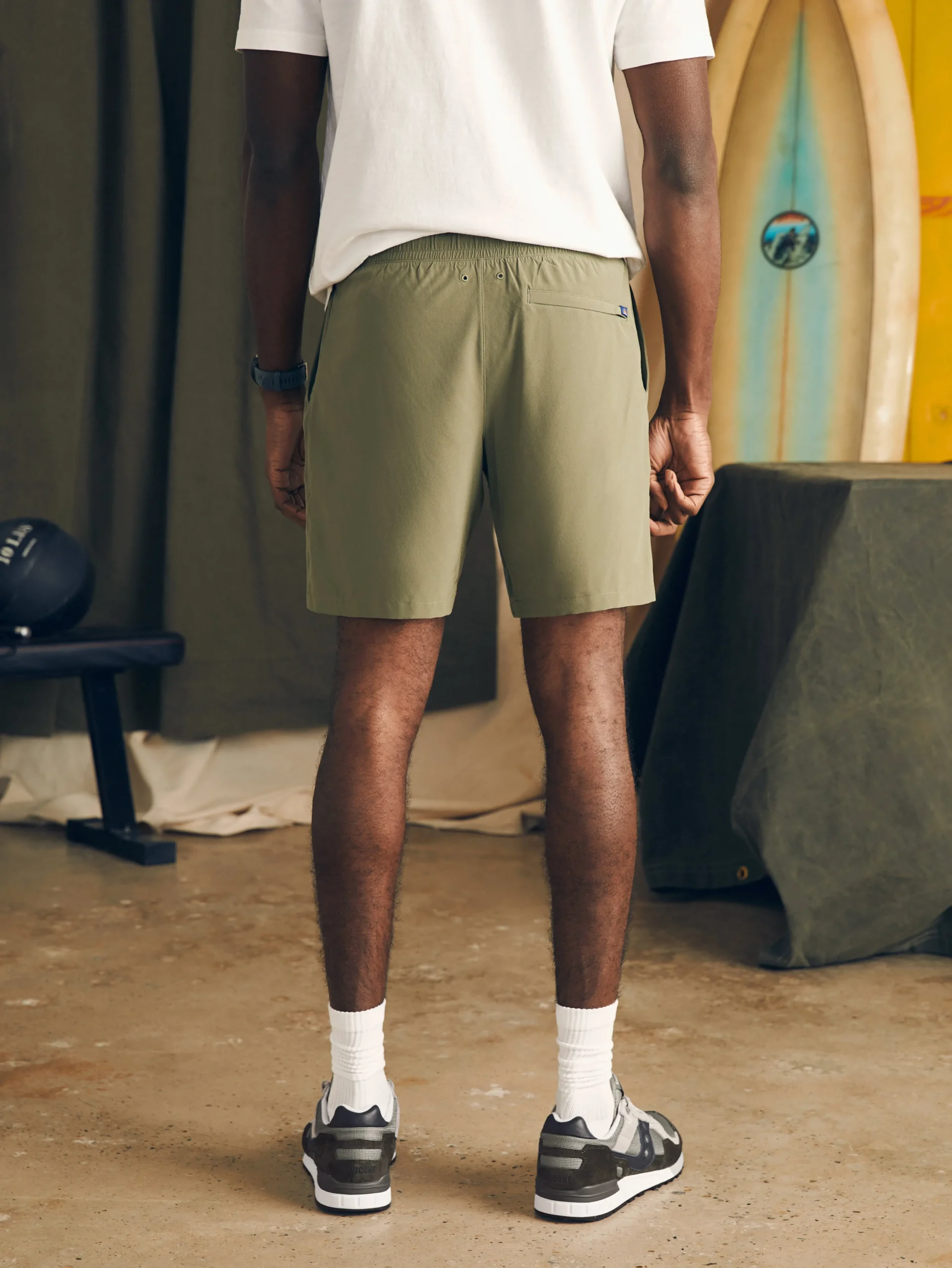 Shorelite Active Swim Short (7" Inseam) -*Faherty Brand New