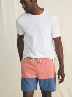 Shorelite Active Swim Short (7" Inseam) -*Faherty Brand New