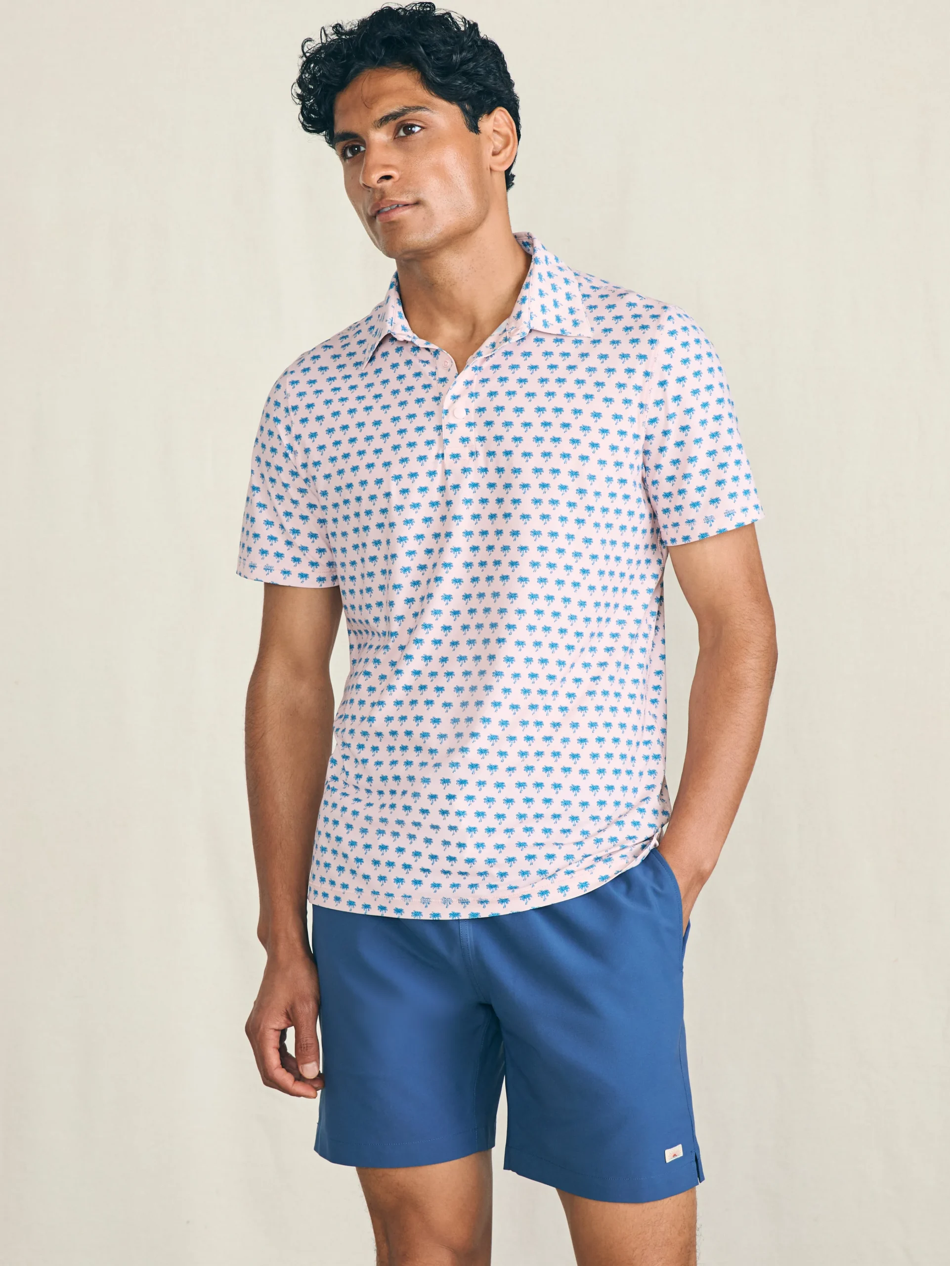 Shorelite Short-Sleeve Tech Polo -*Faherty Brand