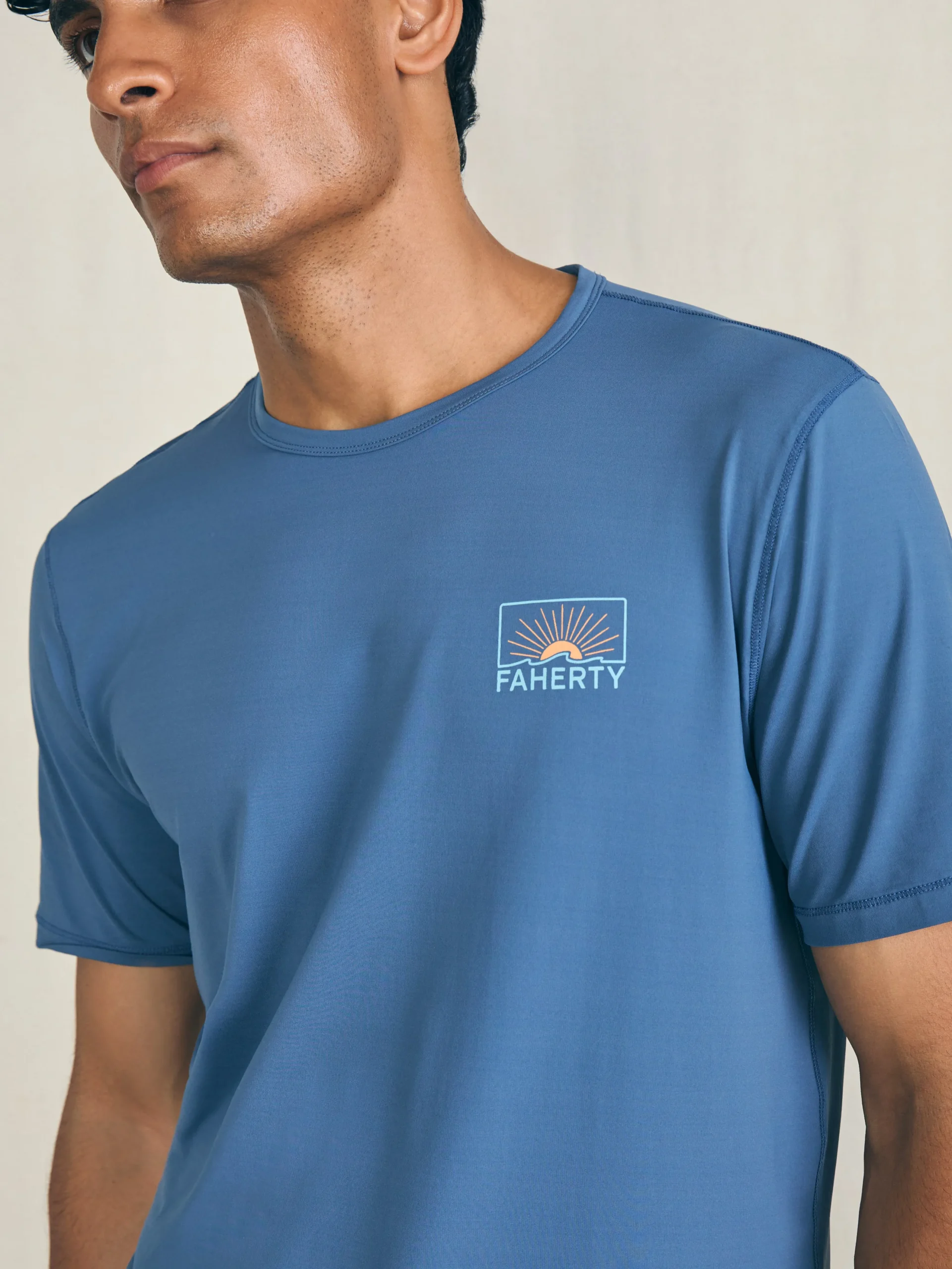 Shorelite Short-Sleeve Tech Tee -*Faherty Brand
