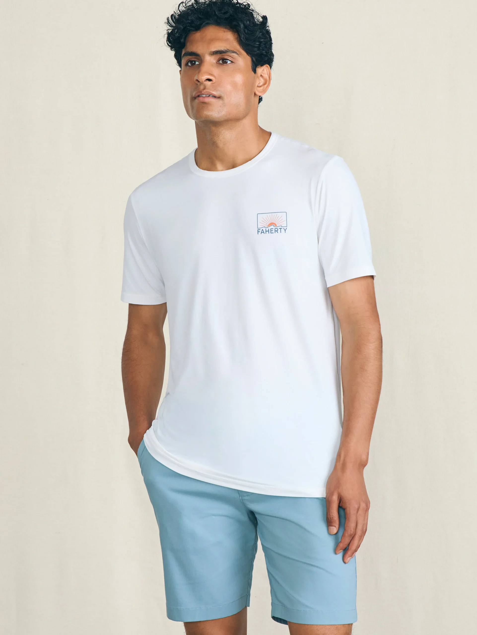 Shorelite Short-Sleeve Tech Tee -*Faherty Brand Sale