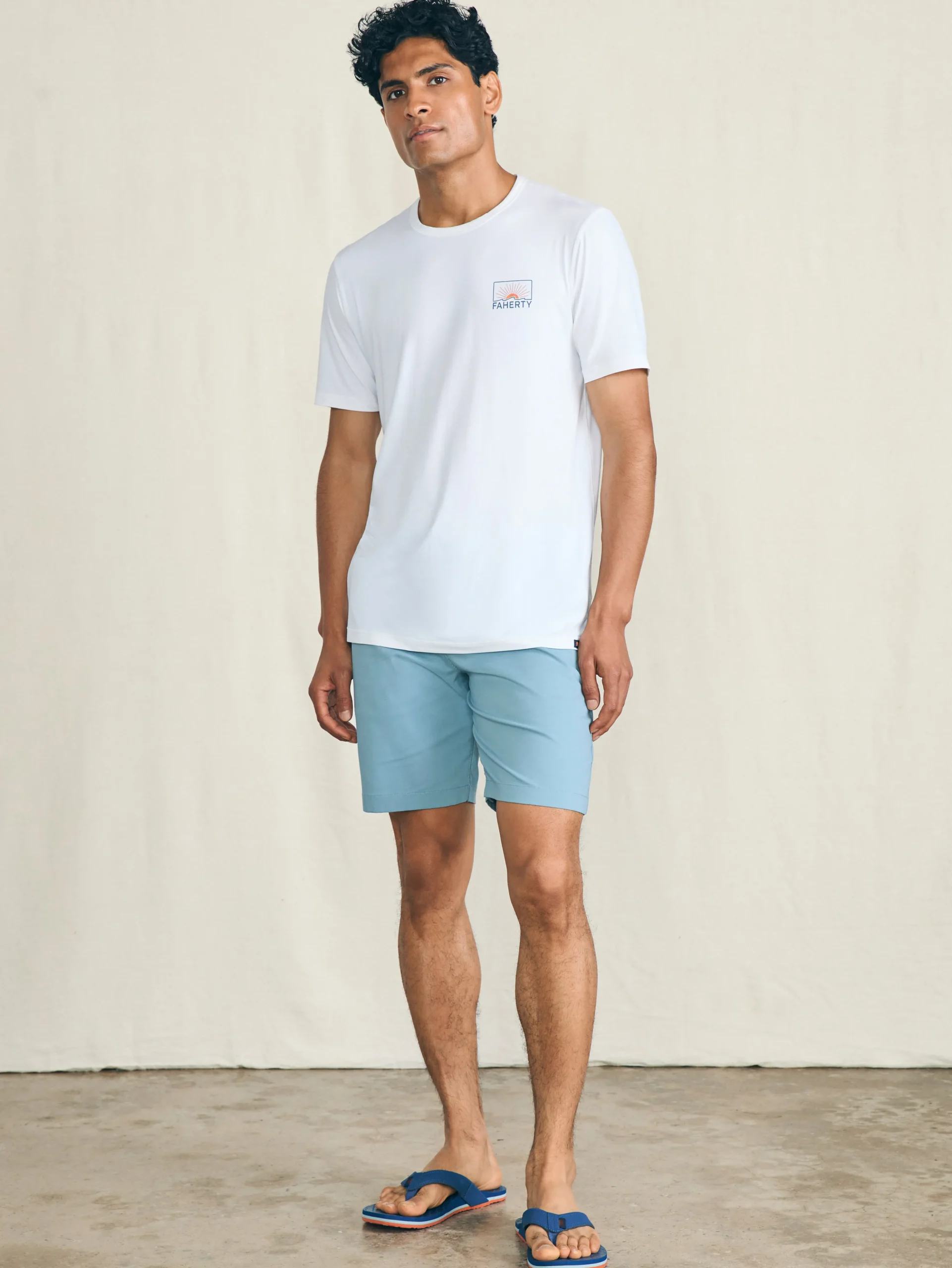 Shorelite Short-Sleeve Tech Tee -*Faherty Brand Sale