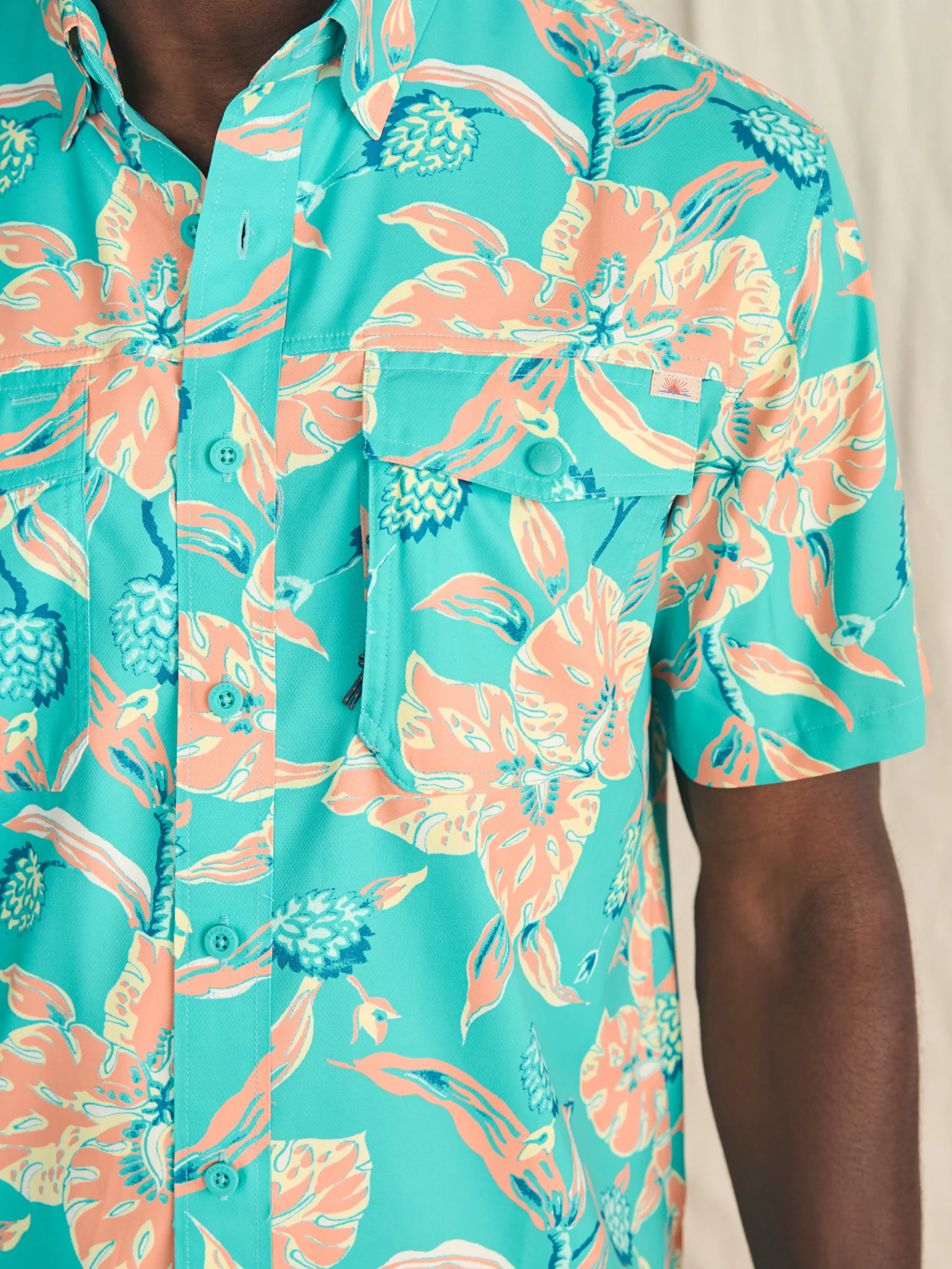 Shorelite Short-Sleeve Tech Shirt -*Faherty Brand Best
