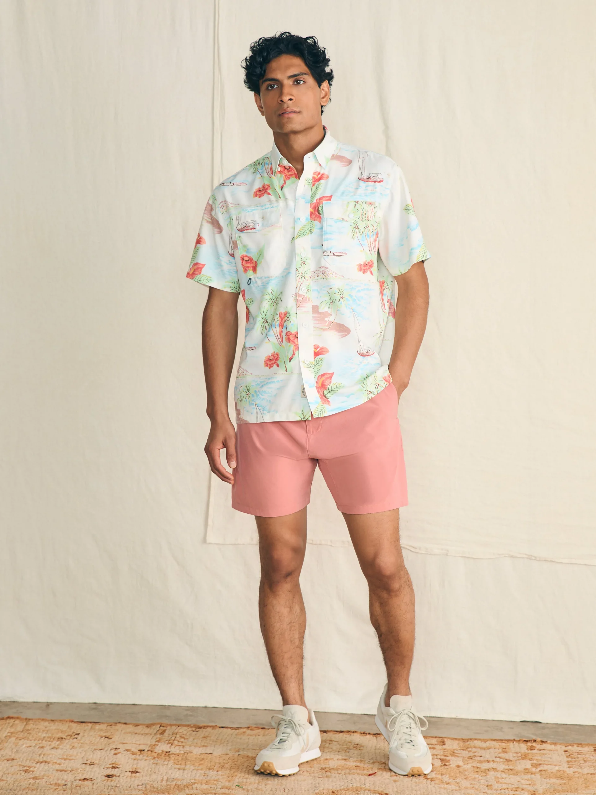 Shorelite Short-Sleeve Tech Shirt -*Faherty Brand Clearance