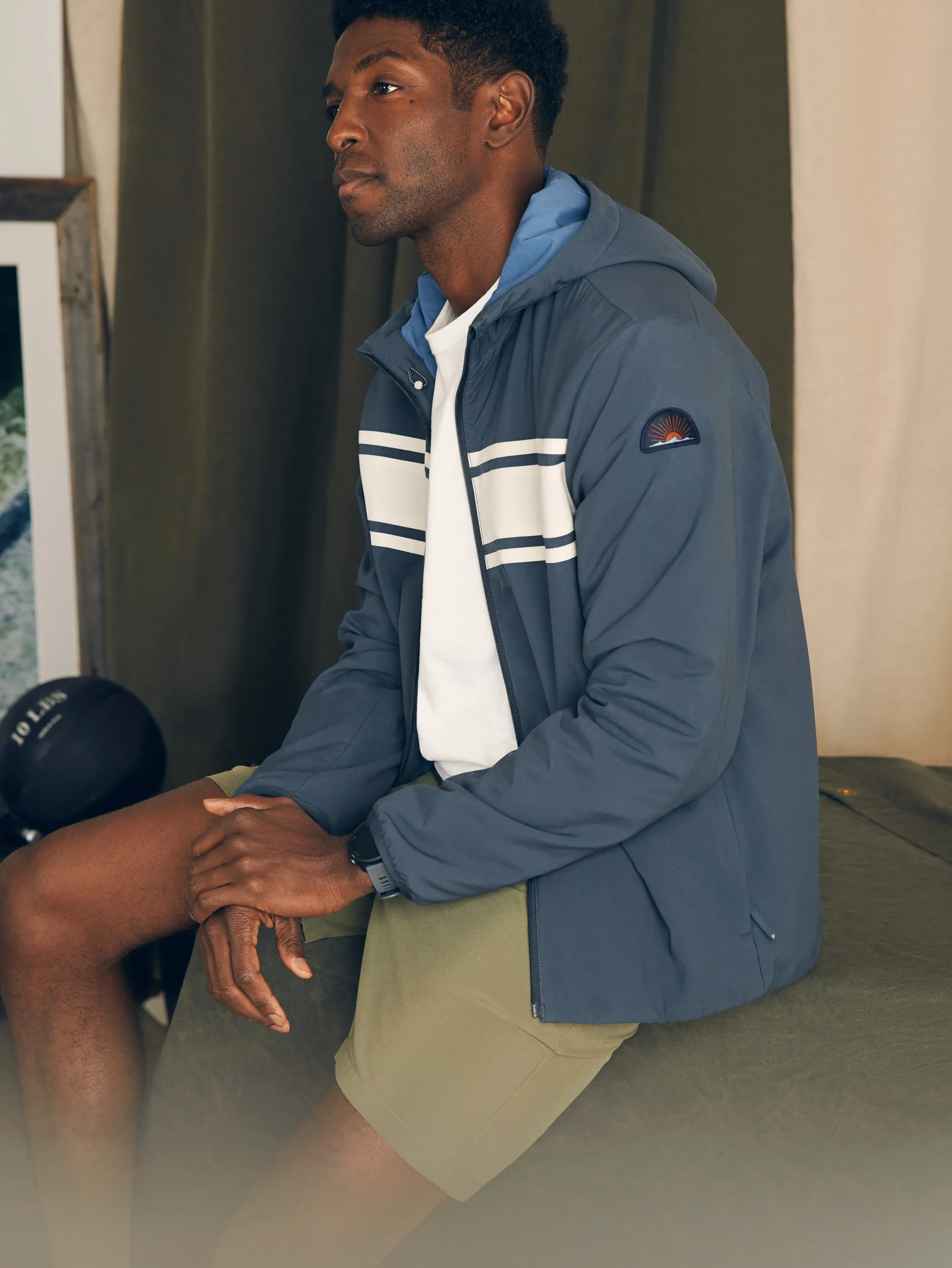 Shorelite Surf Stripe Jacket -*Faherty Brand Outlet