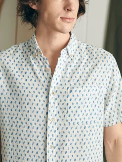 Short-Sleeve Breeze Shirt -*Faherty Brand Clearance