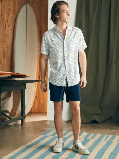 Short-Sleeve Breeze Shirt -*Faherty Brand Clearance