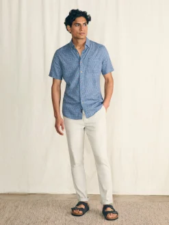 Short-Sleeve Breeze Shirt -*Faherty Brand Best