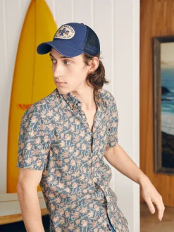 Short-Sleeve Breeze Shirt -*Faherty Brand Discount