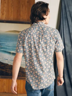 Short-Sleeve Breeze Shirt -*Faherty Brand Discount