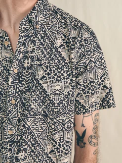 Short-Sleeve Breeze Shirt -*Faherty Brand Hot