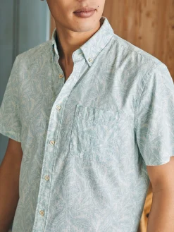 Short-Sleeve Breeze Shirt -*Faherty Brand Discount