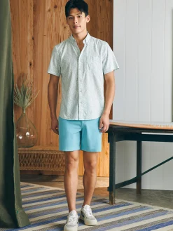 Short-Sleeve Breeze Shirt -*Faherty Brand Discount