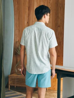 Short-Sleeve Breeze Shirt -*Faherty Brand Discount