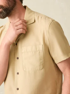 Short-Sleeve Getaway Camp Shirt -*Faherty Brand Clearance
