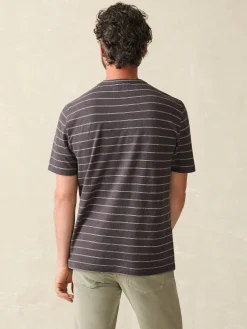 Short-Sleeve Hemp Blend Tee -*Faherty Brand Clearance