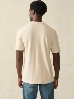 Short-Sleeve Hemp Blend Tee -*Faherty Brand Outlet