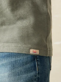 Short-Sleeve Hemp Blend Tee -*Faherty Brand