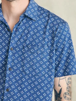 Short-Sleeve Hermosa Knit Shirt -*Faherty Brand Best