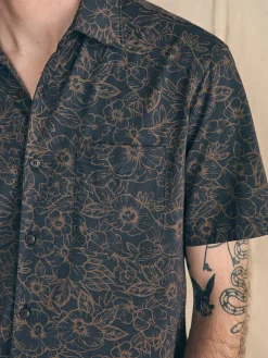 Short-Sleeve Hermosa Knit Shirt -*Faherty Brand Sale