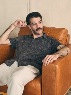Short-Sleeve Hermosa Knit Shirt -*Faherty Brand Sale