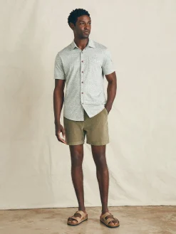Short-Sleeve Hermosa Knit Shirt -*Faherty Brand Sale