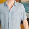 Short-Sleeve Palma Linen Shirt -*Faherty Brand Online