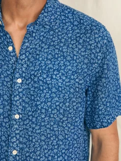 Short-Sleeve Palma Linen Shirt -*Faherty Brand Hot
