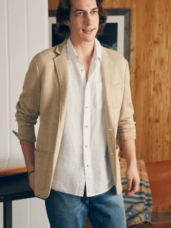 Short-Sleeve Palma Linen Shirt (Tall) -*Faherty Brand