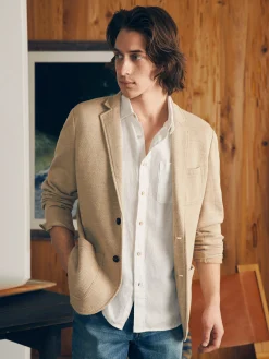 Short-Sleeve Palma Linen Shirt -*Faherty Brand Discount