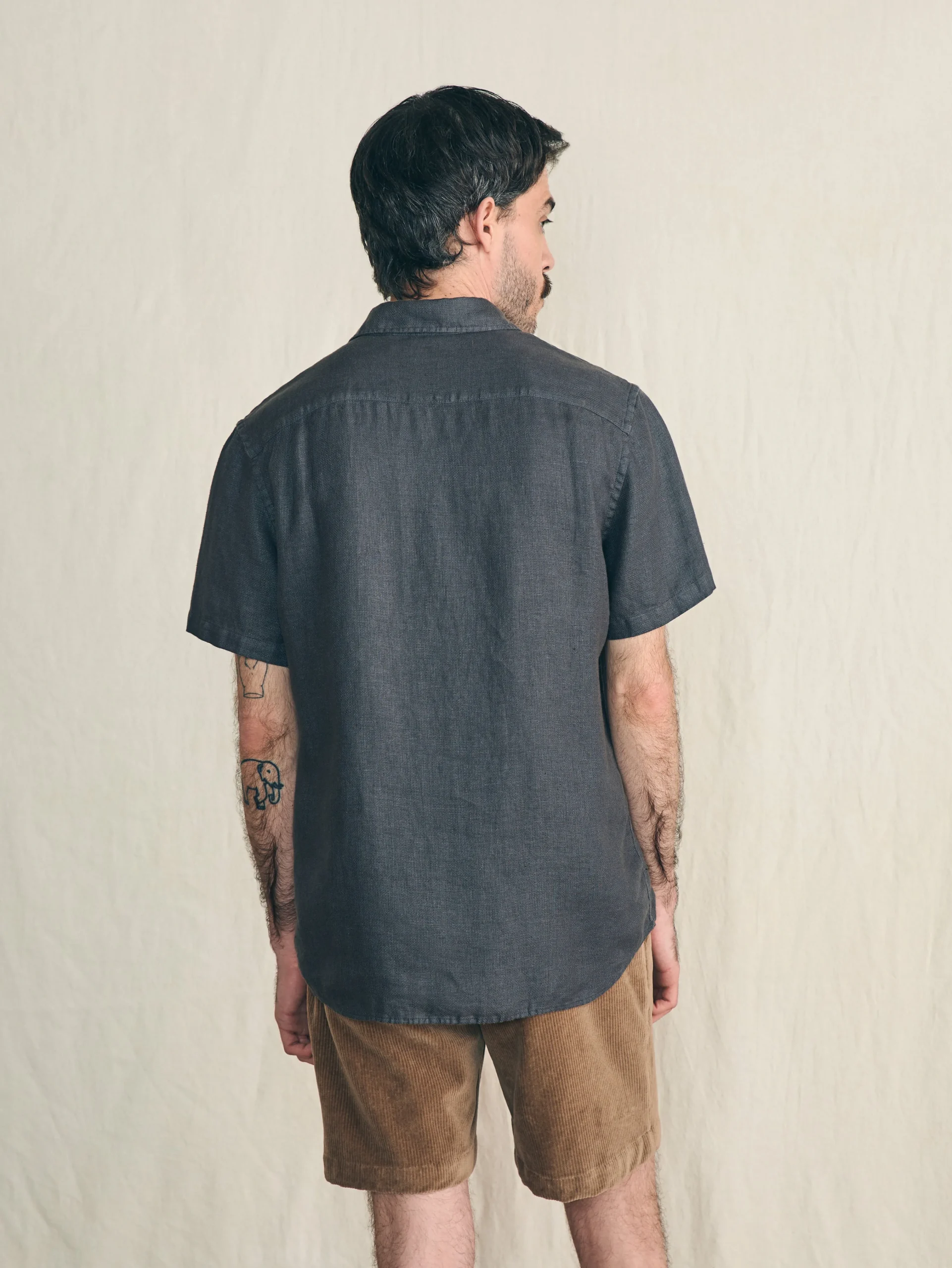 Short-Sleeve Palma Linen Shirt -*Faherty Brand Discount