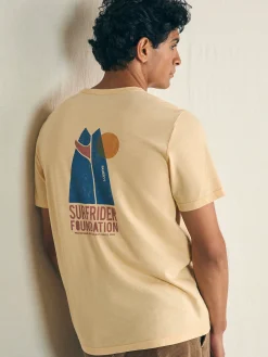 Short-Sleeve Surfrider Sunwashed Pocket Tee -*Faherty Brand Discount