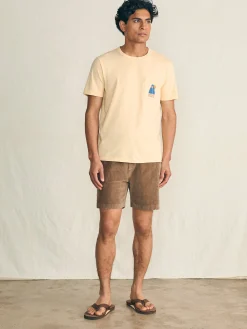 Short-Sleeve Surfrider Sunwashed Pocket Tee -*Faherty Brand Discount