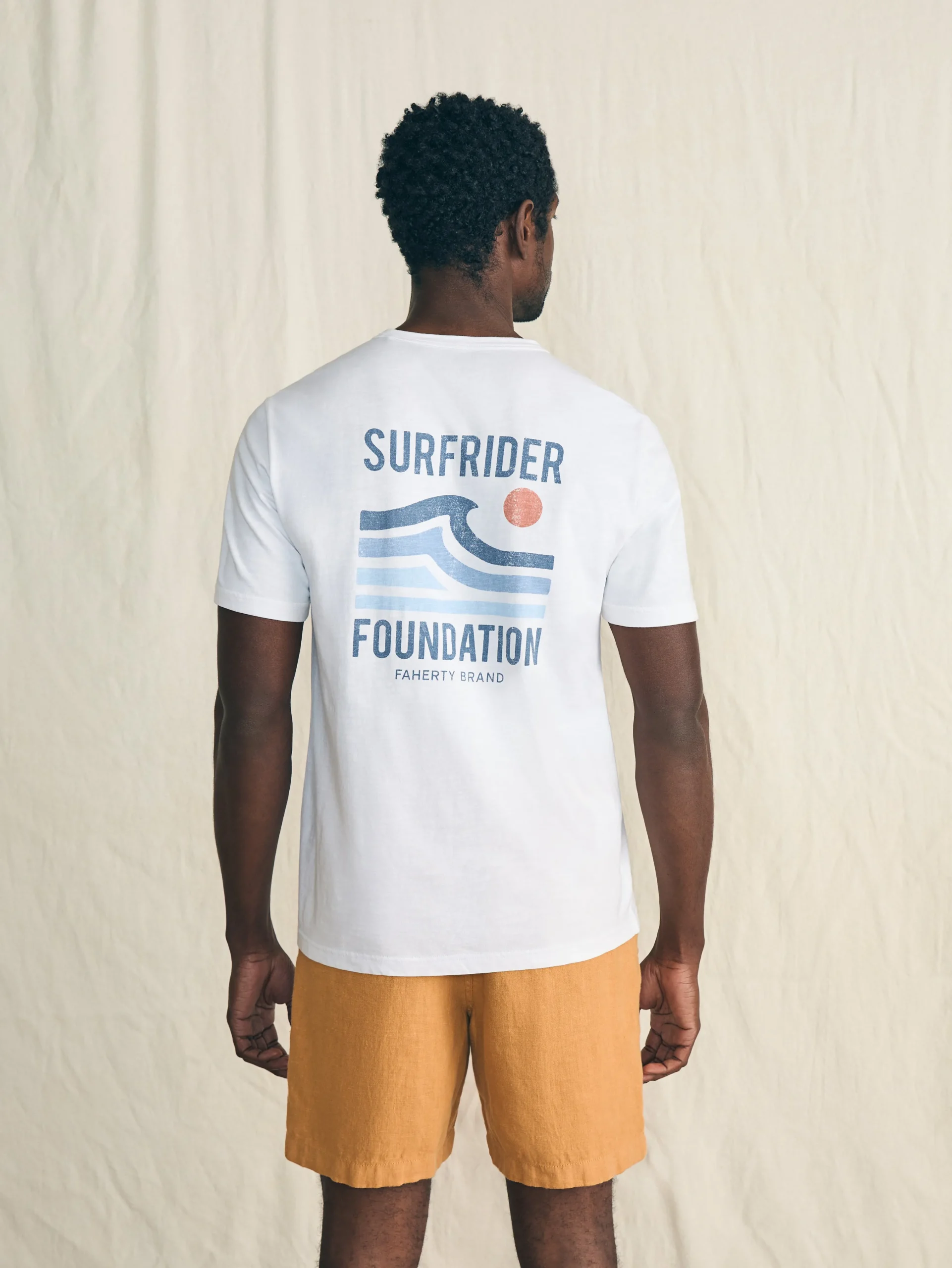 Short-Sleeve Surfrider Sunwashed Pocket Tee -*Faherty Brand Online