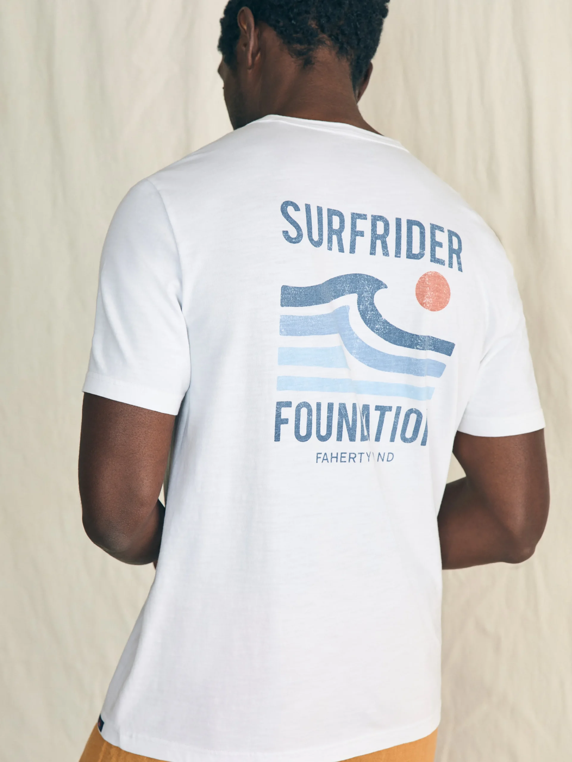 Short-Sleeve Surfrider Sunwashed Pocket Tee -*Faherty Brand Online