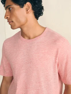 Short-Sleeve Vintage Chambray Tee -*Faherty Brand Hot