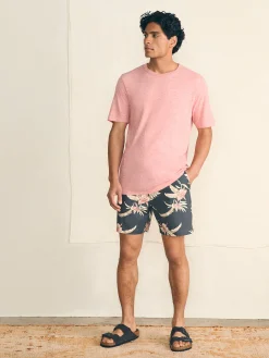 Short-Sleeve Vintage Chambray Tee -*Faherty Brand Hot