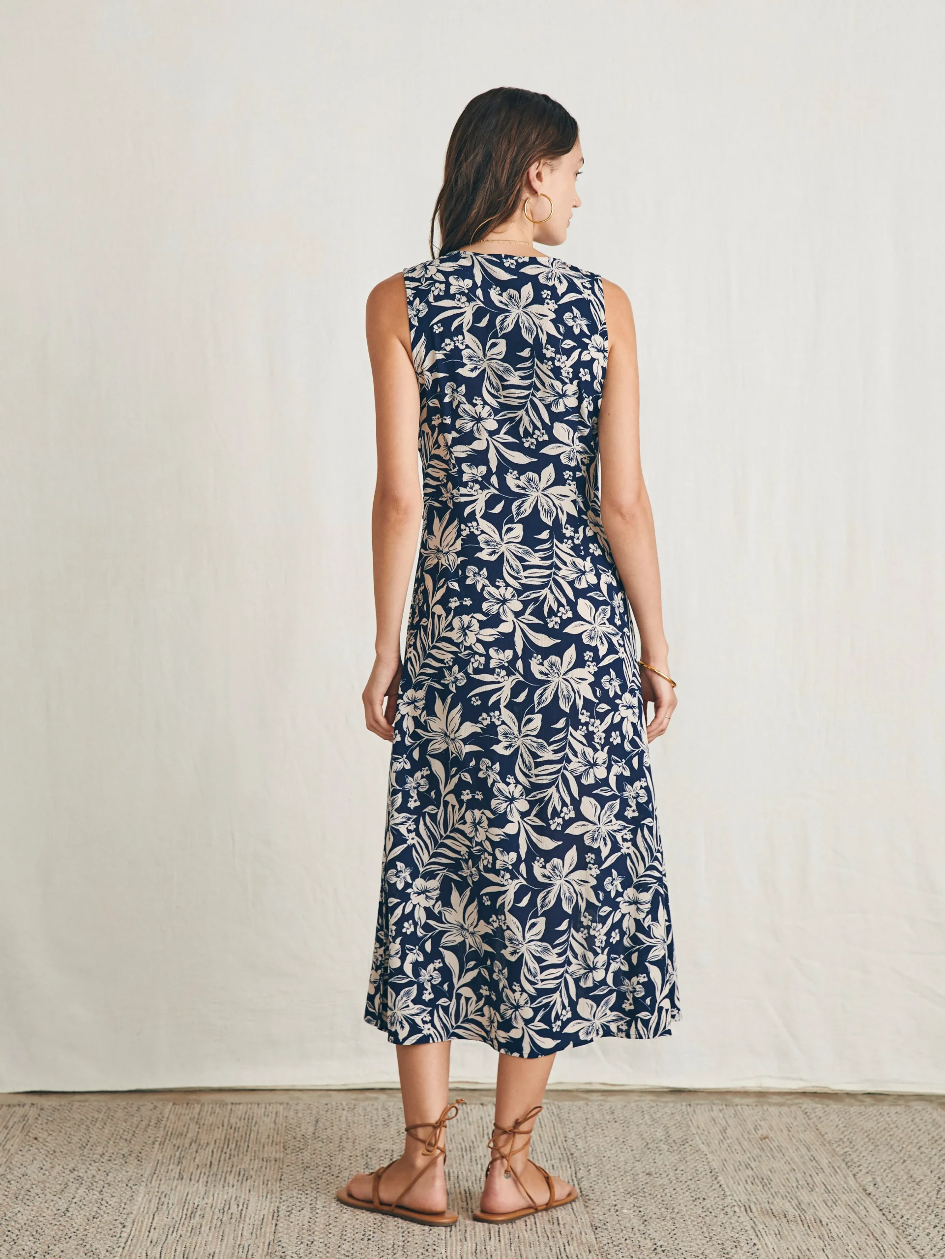 Siena Midi Dress -*Faherty Brand Clearance