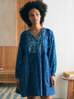 Silk Blend Solstice Mini Dress -*Faherty Brand Discount